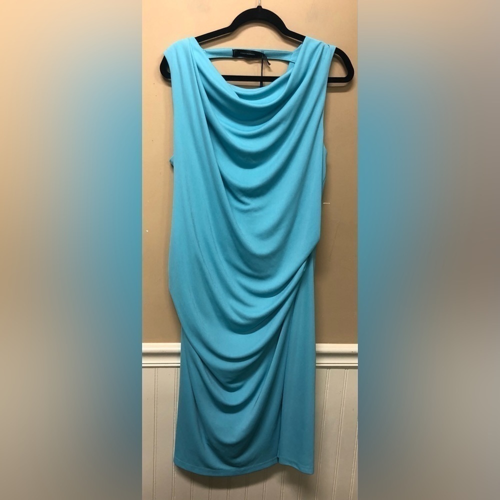 Robert Rodriguez Blue Sleeveless Dress Size XL NWT
